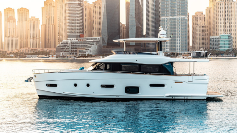 PHOTOS OF AZIMUT YACHTS FAT BOY Magellano 66 DIRECT DELIVERY IN DUBAI