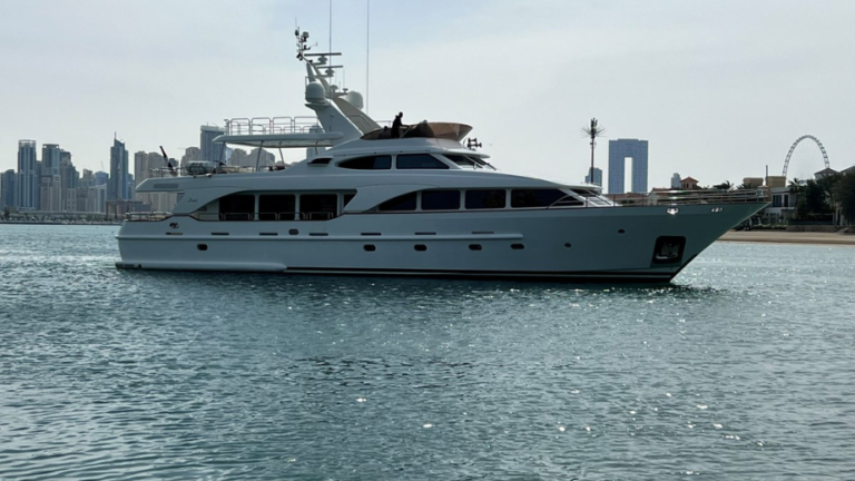 PHOTOS OF BENETTI DXB CLASSIC 115 DIRECT DELIVERY IN ITALY