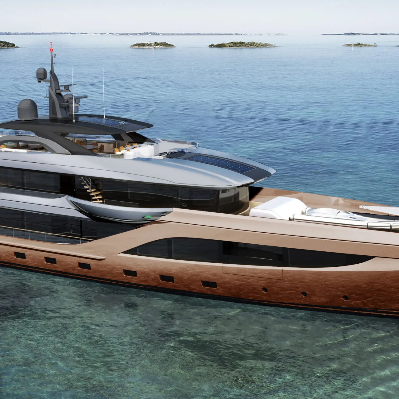 Majesty 160 από την Gulf Craft Majesty Yachts 2 αντίτυπα 4 σε κλίμακα