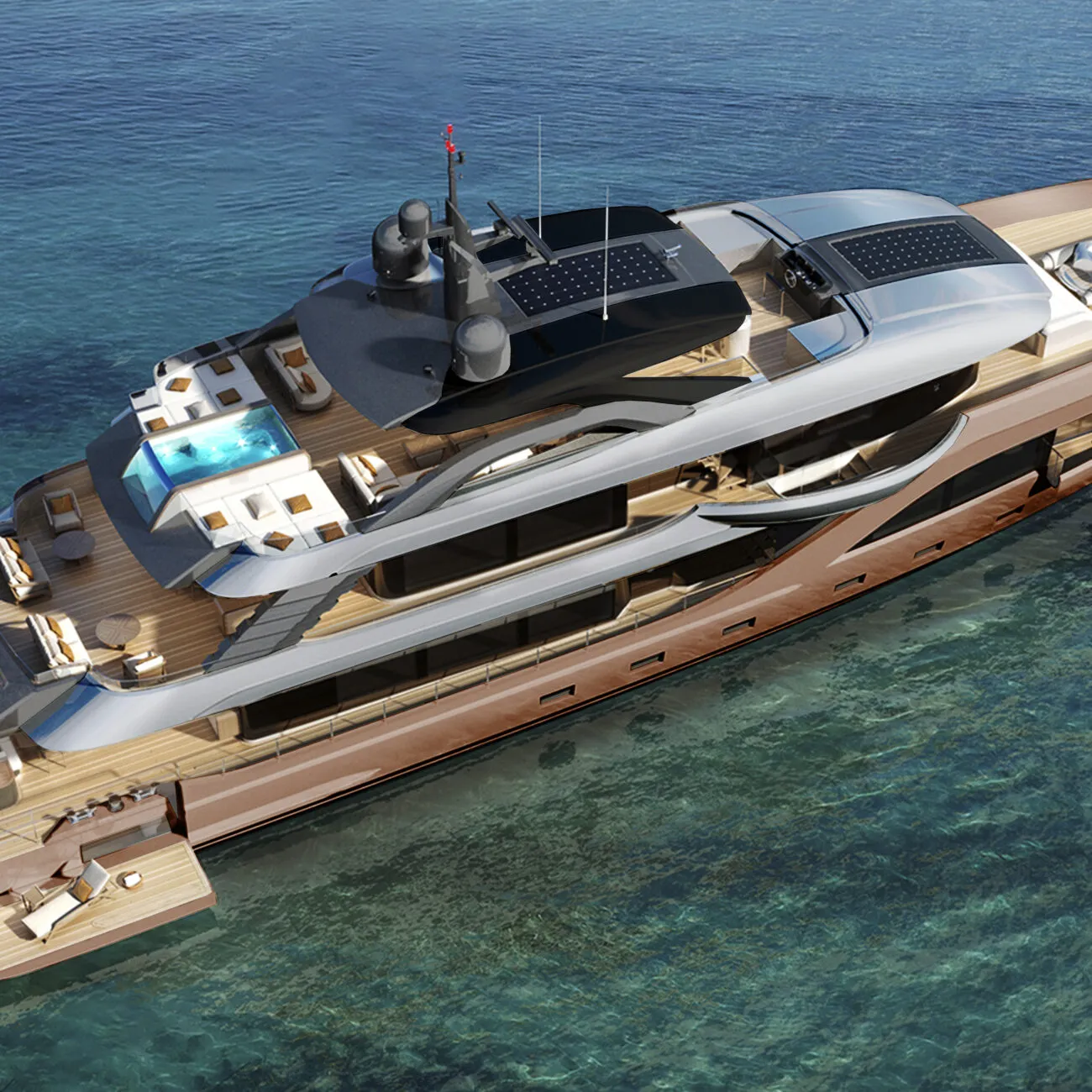 Majesty 160 από την Gulf Craft Majesty Yachts 3 αντίτυπα 4 σε κλίμακα