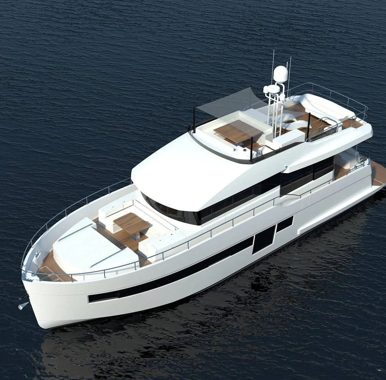SOLDEKK 700 YACHT TIL SALGS EKSTERIØR 1
