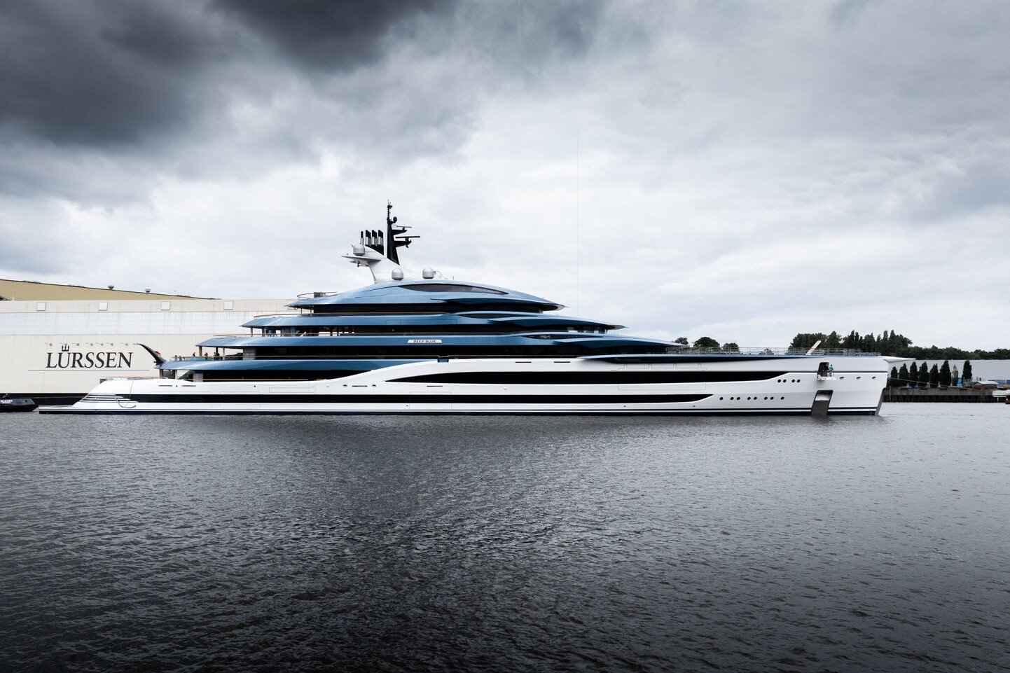 Lurssen Deep Blue Superyacht Officially Launched