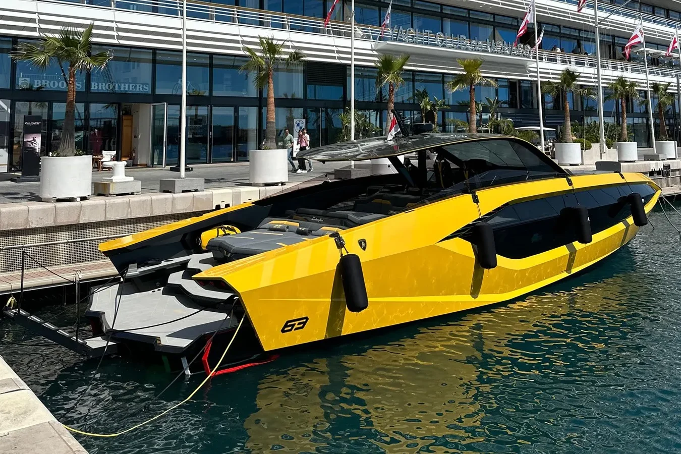 Tecnomar for Lamborghini 63 Fast Toy exterior showcasing sleek profile and performance lines