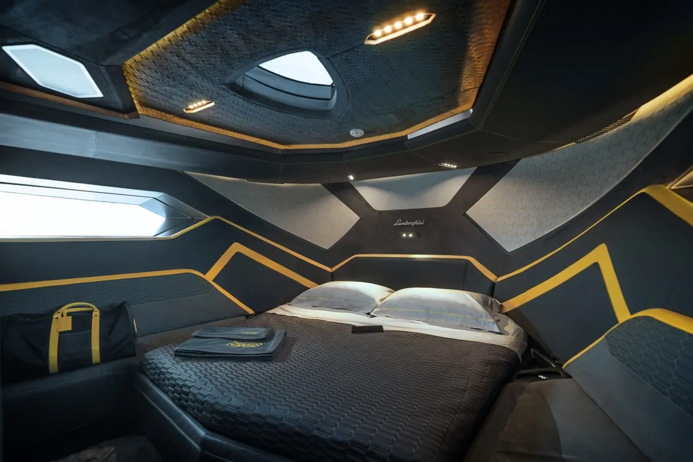 Tecnomar for Lamborghini 63 Fast Toy luxury bedroom with premium finishes and modern design