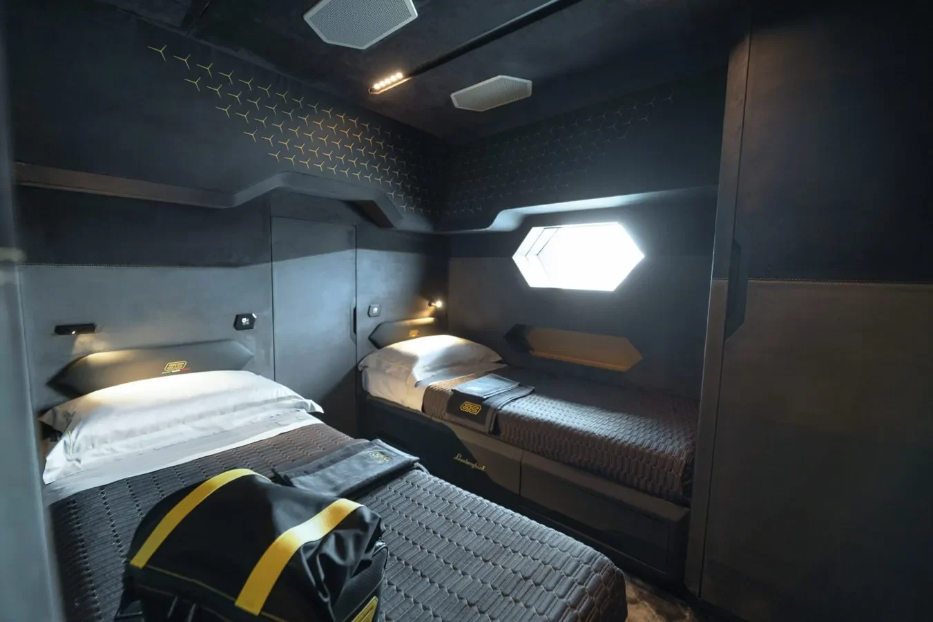 Tecnomar for Lamborghini 63 Fast Toy luxury bedroom with premium finishes and modern design