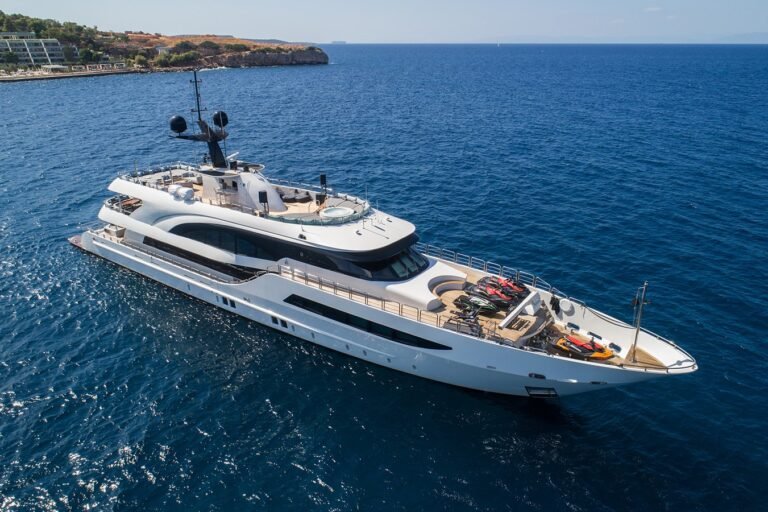 Miss Tor Yachts 167 HALLO relaxing near the coastline with serene surroundings.