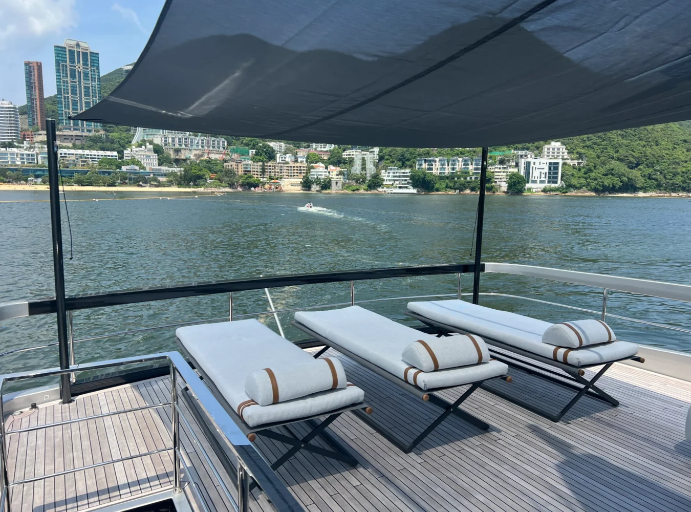 Owner’s master suite with ocean-view windows