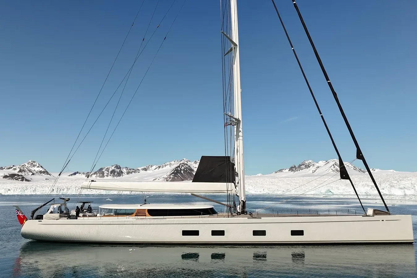 Baltic Yachts 142 Canova yacht exterior with sleek performance design