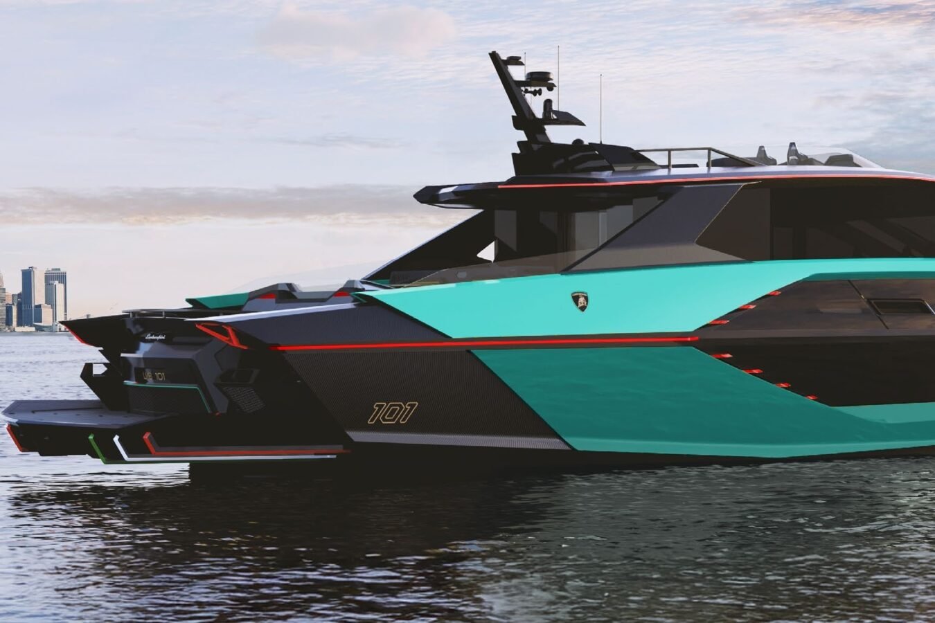 Lamborghini 101 Yacht For Sale