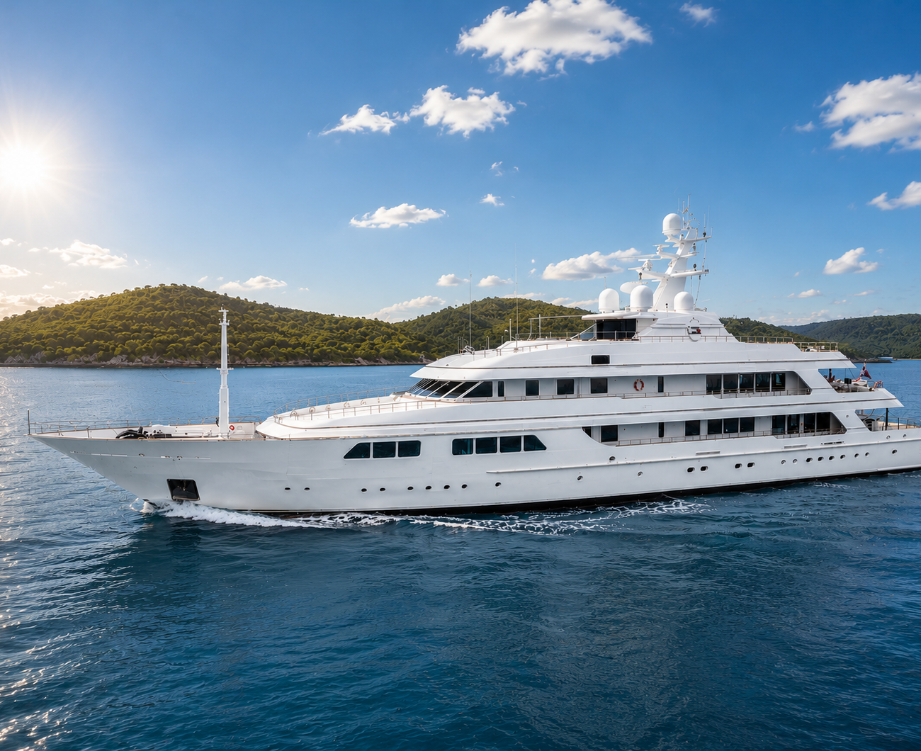Feadship Flag Superyacht Charter